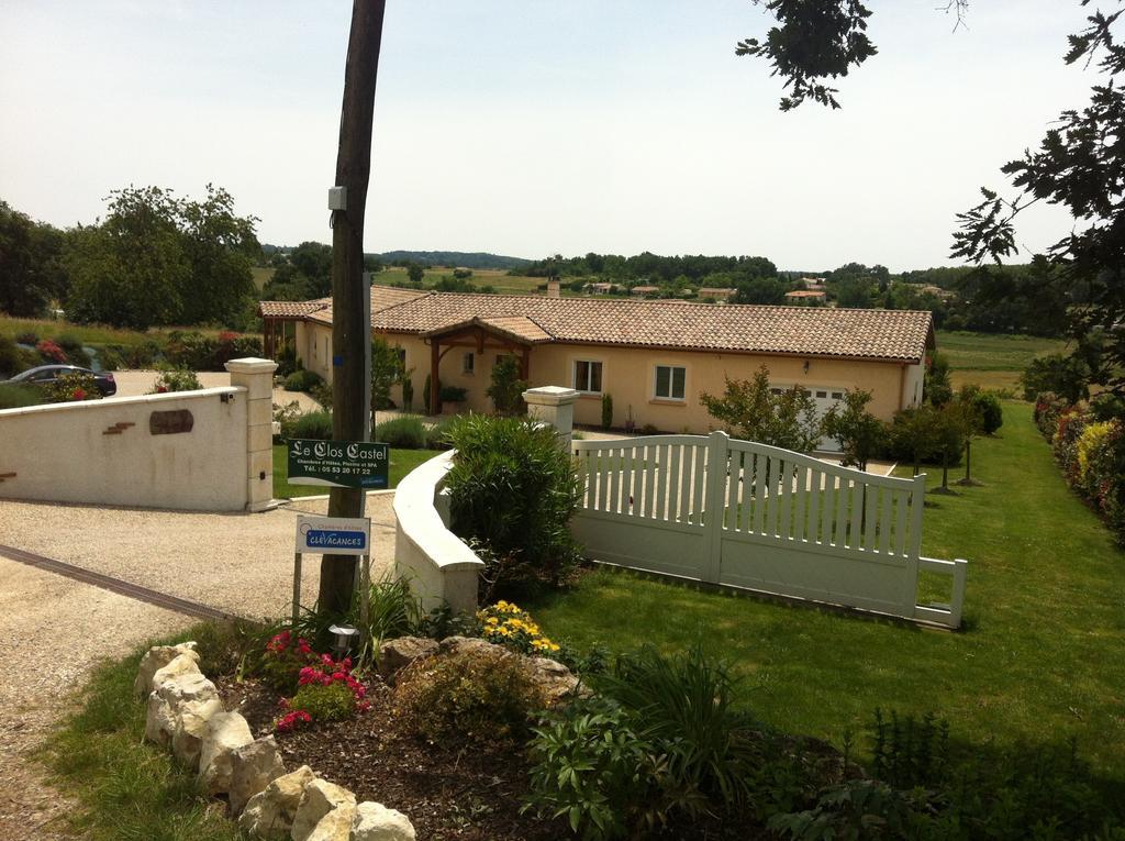 Le Clos Castel - Gite Equipe Casteljaloux Exterior foto